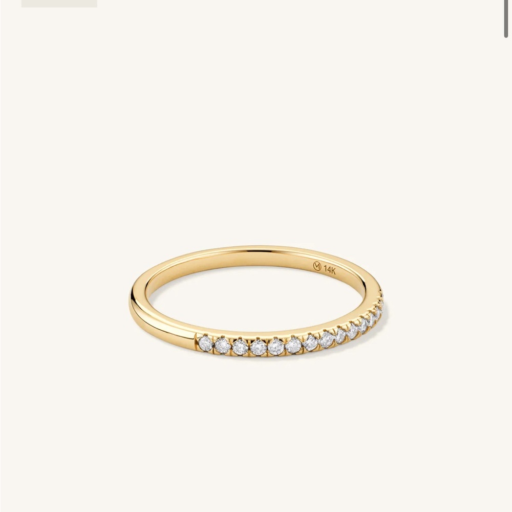 Mejuri Diamonds Team Ring size 7